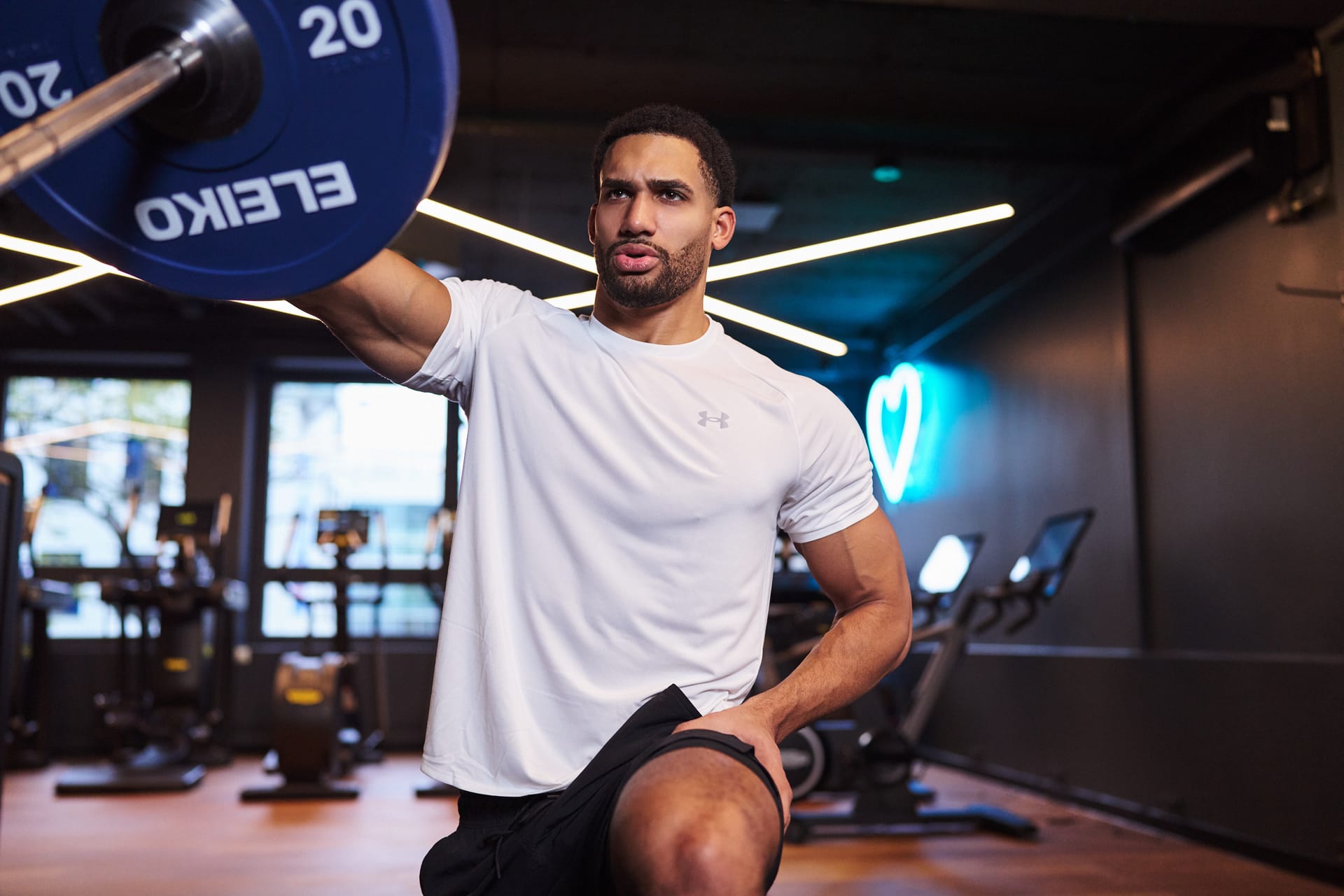 Jeremy Landmine Push Lat