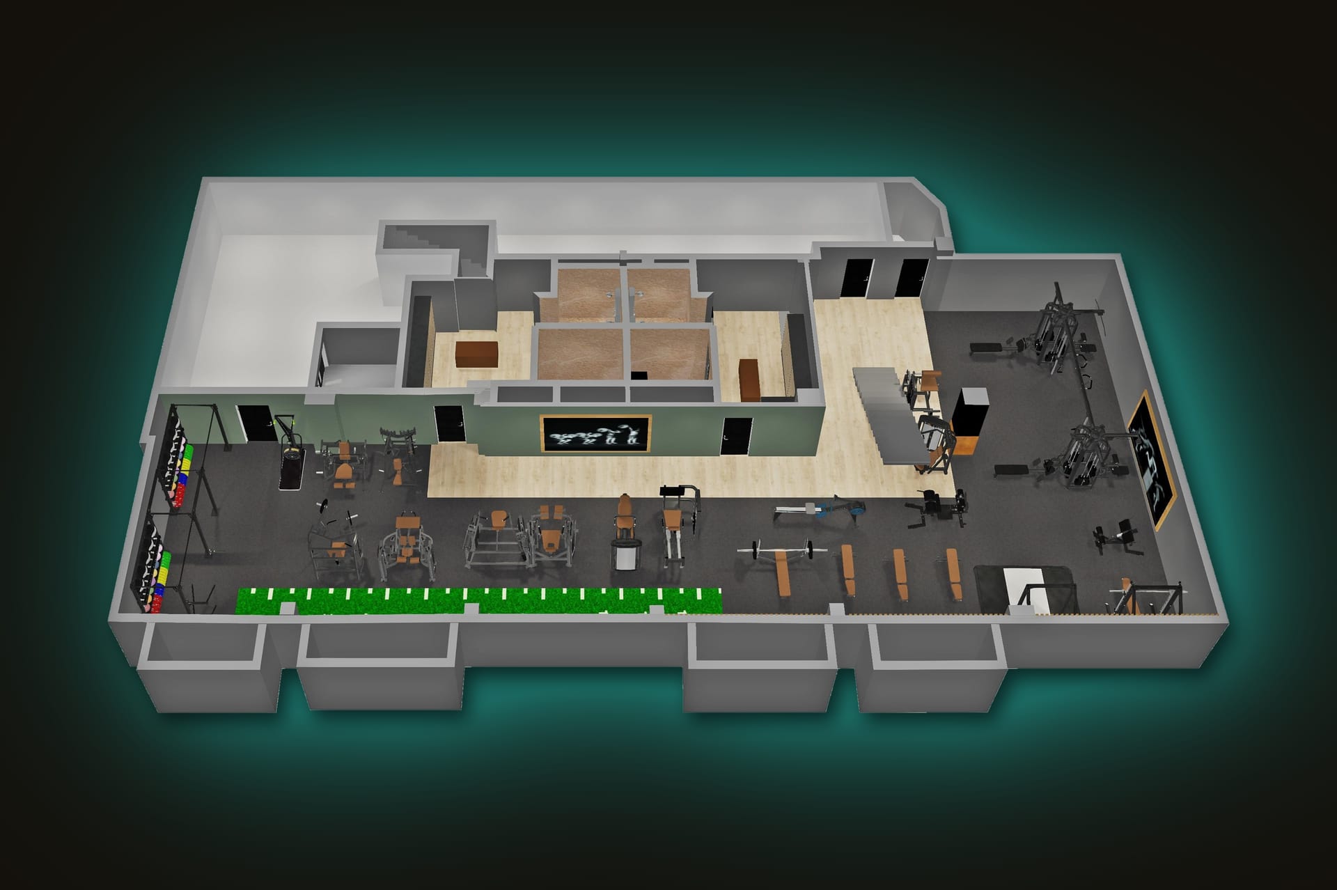 stuttgart schlossstrasse ug grundriss 3d 1