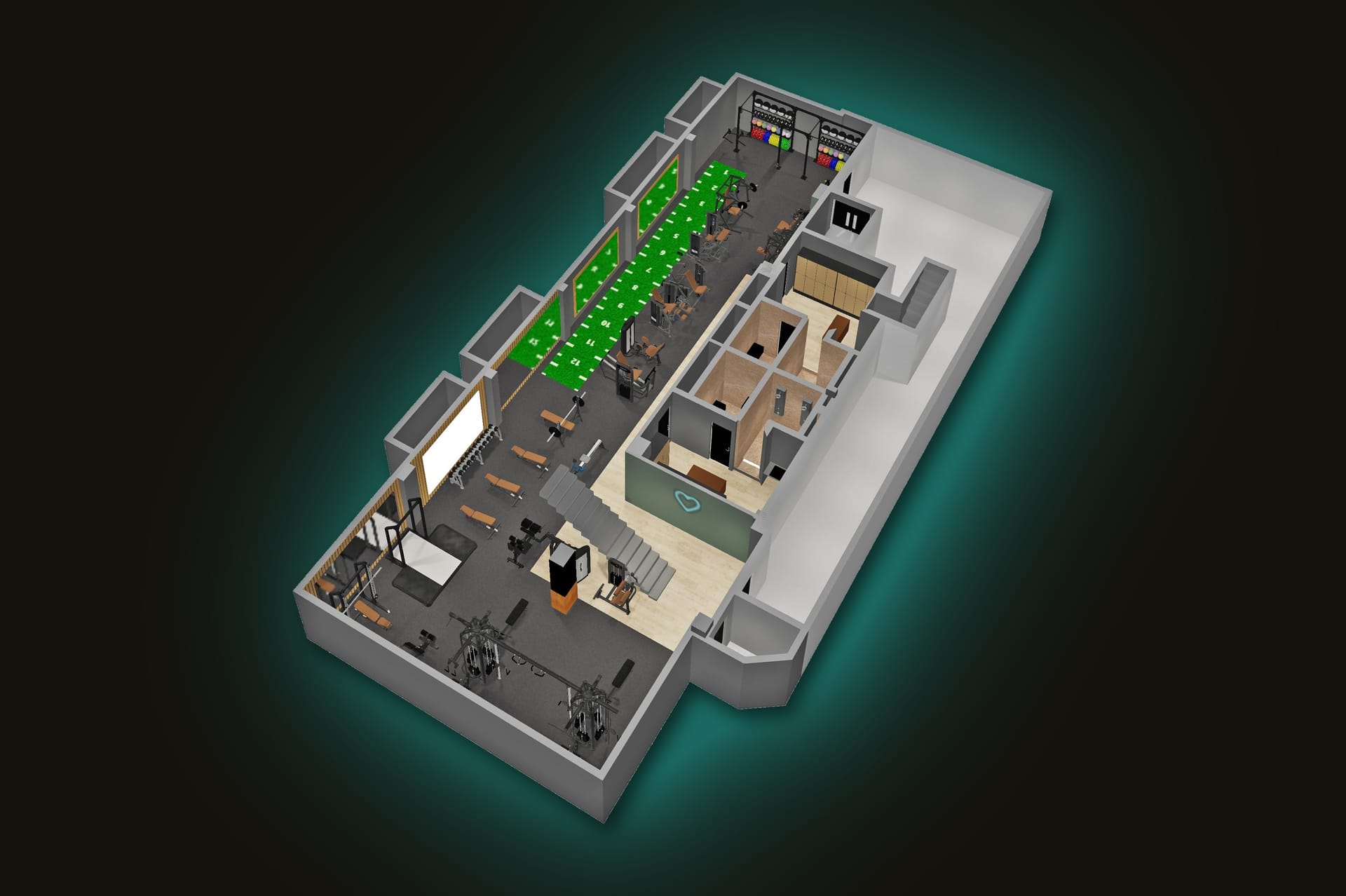 stuttgart schlossstrasse eg grundriss 3d 2